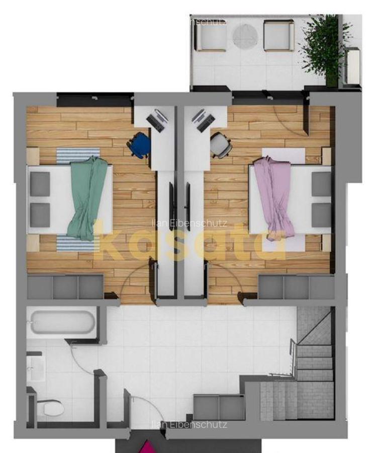 Duplex cu vedere spre Lac | 3 camere | Virtu?ii | Et... - 4