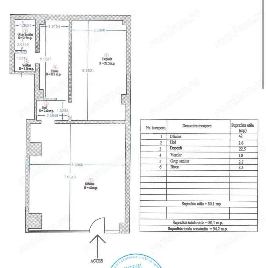Spatiu Comercial - Marasti - Vitrina la Strada - TRAFIC - 90 mp - 7