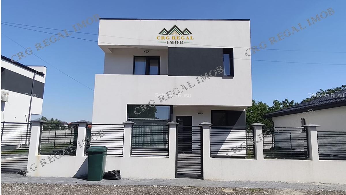 Casă stil mediteranean, 4 camere, 3 băi, șemineu pe lemne Comuna Berceni - 3
