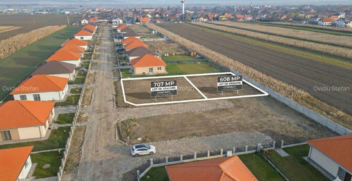 Teren Intravilan de Vanzare in Prejmer, 707 mp, Toate U... - 2