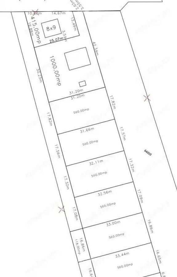 Teren intravilan rezidential Horlesti Rediu 560mp - 4