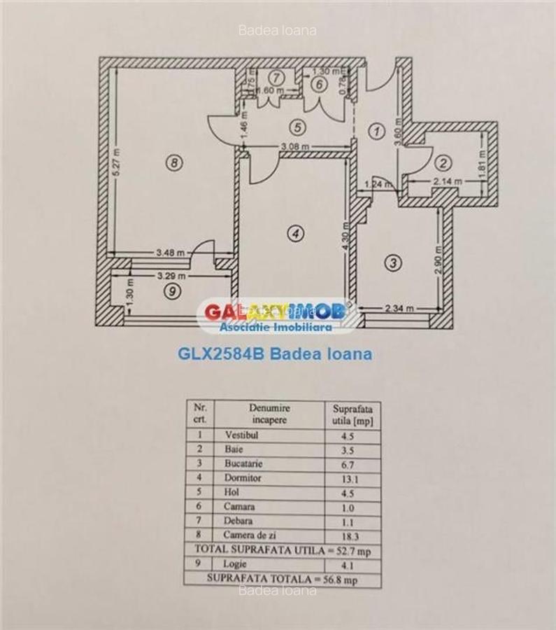 Apartament 2 camere renovat 57mp - etaj 6/10 - Metrou Dristor - 8