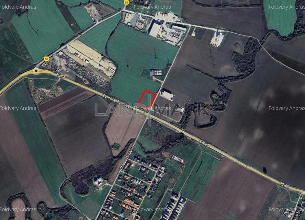 Teren INDUSTRIAL cu PUZ de vanzare pe CENTURA - Dumbravita - 1