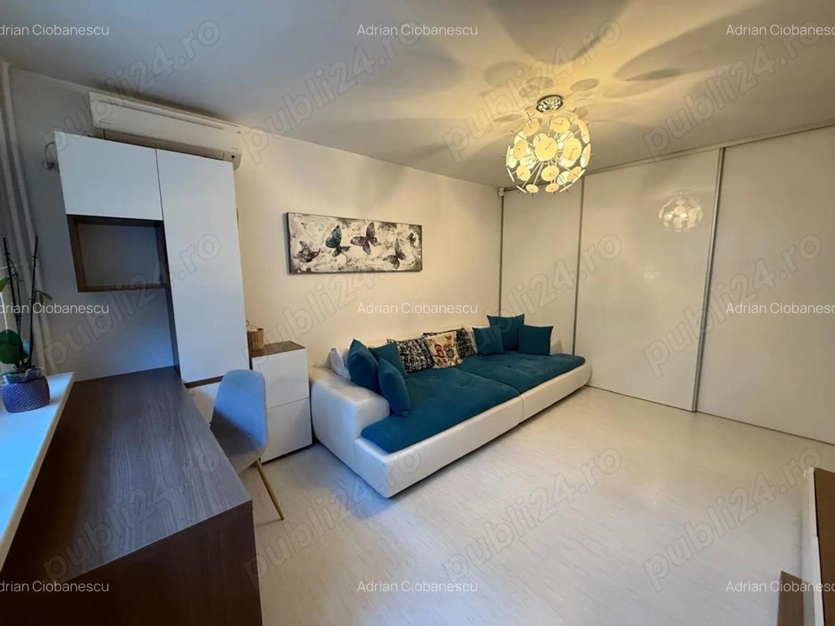 Apartament 2 camere decomandat complet utilat ?i mobilat etaj 1 - 9