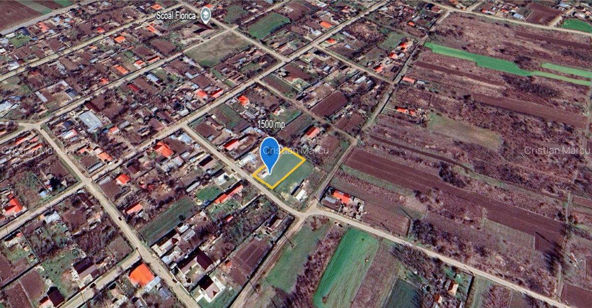 Teren intravilan 1500mp, sat Florica, comuna Ileana, jude?ul Calara?i - 3