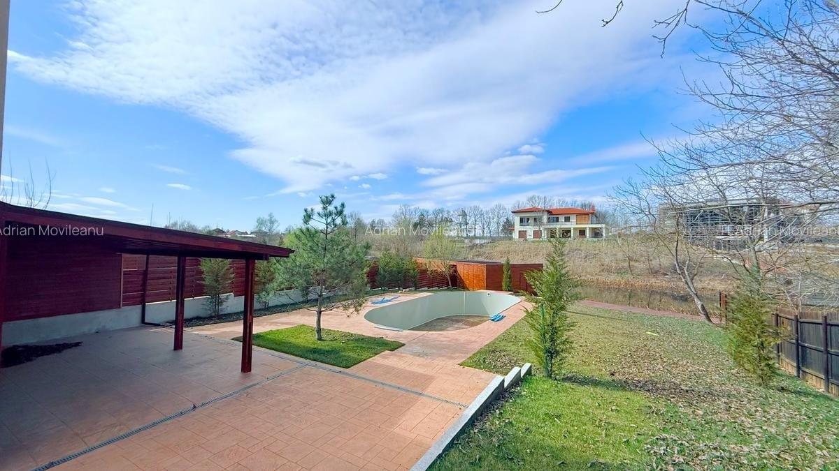 SNAGOV-CIOFLICENI, VILA NOUA LA LAC, 4 CAMERE, PONTON, PISCINA, GARAJ BARCA! - 7