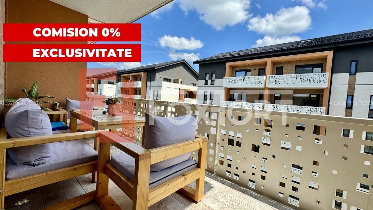 Apartament cu 2 camere, mobilat în Giroc - 1