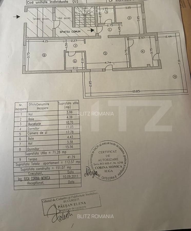 Apartament + Terasa + Parcare subterana+ Boxa- Zona Crangasi - 18