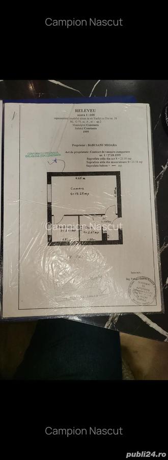 Garsoniera 21 mp Parter Decomandata CET - 1 Garsoniera 21 mp Parter Decomandata CET - 1