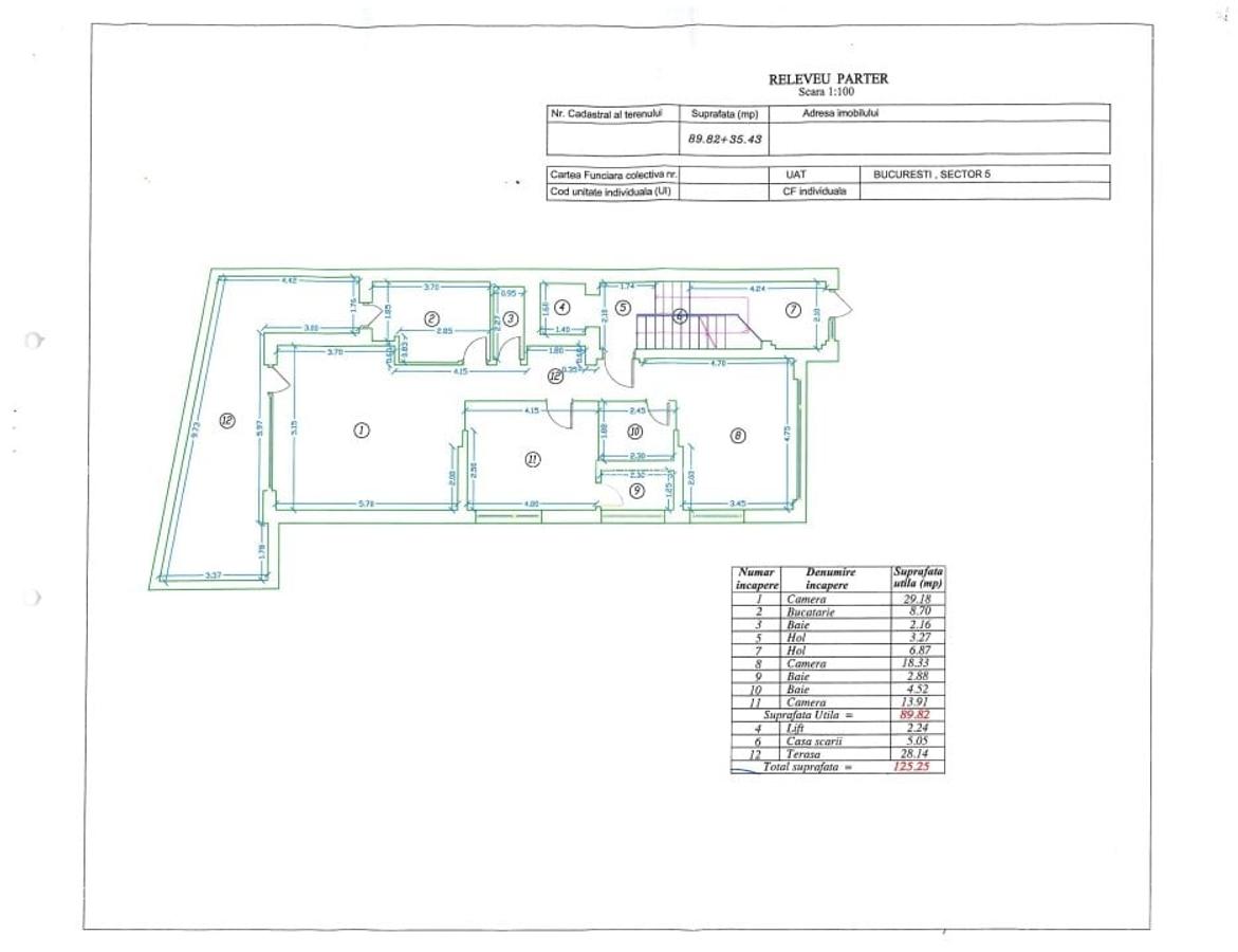 Vanzare imobil 2015 arhitectura deosebita cu terase si curte Palatul Cotroceni - 13