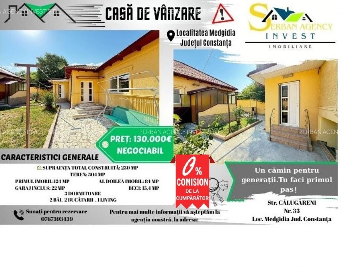 CASA DE VANZARE ZONA CENTRALA MEDGIDIA - 1