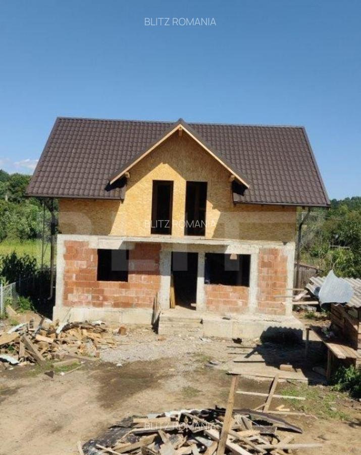 Casa individuala 4 camere, 106 mp, teren 500 mp, sat Brebu - 14