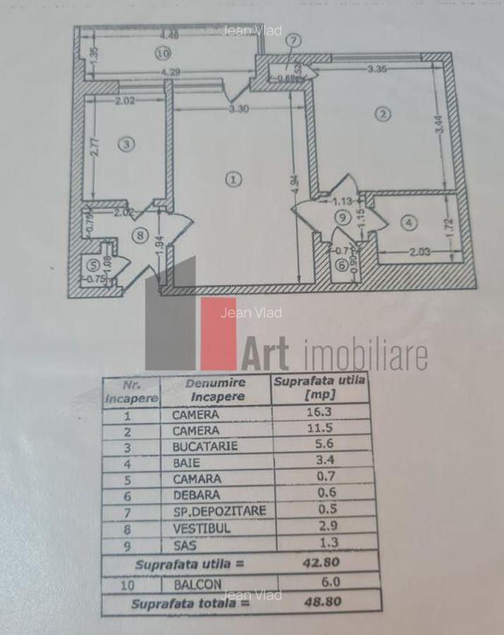 Apartament 2 cam. calea Grivitei/ str. Turda - 3
