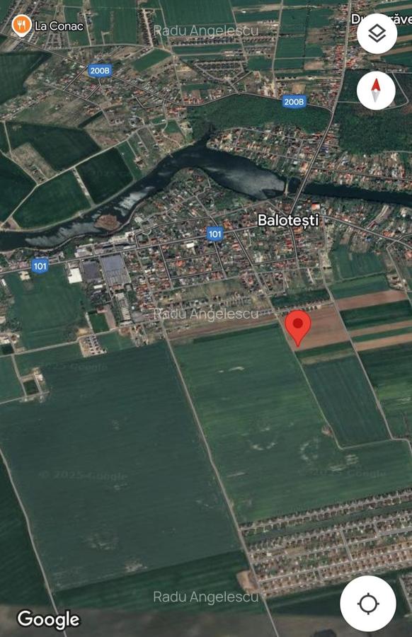 Teren Construcții intravilan de 10000 mp, în Balotești - 1