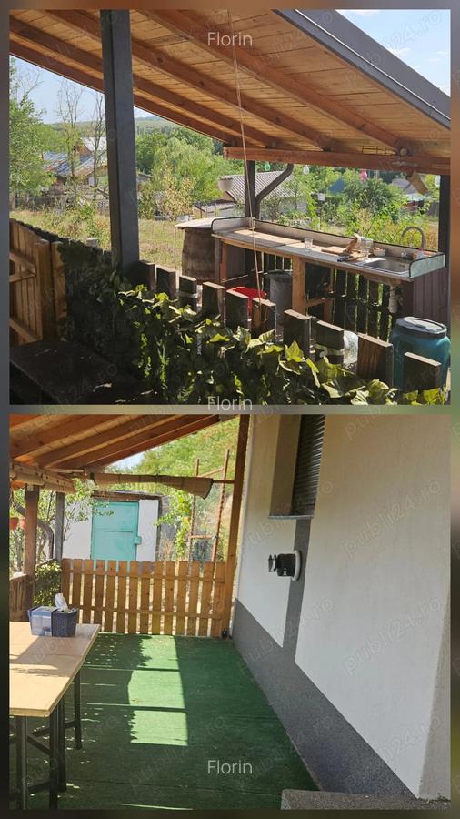 Casa 3 camere, bucatarie, baie, beci si teren 4600 mp, panouri solare, Mastacani - 3