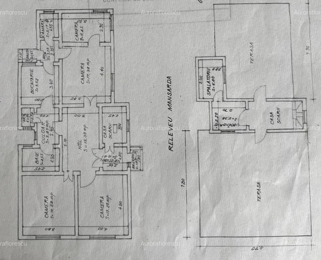 Centru-Etaj de vila - 10