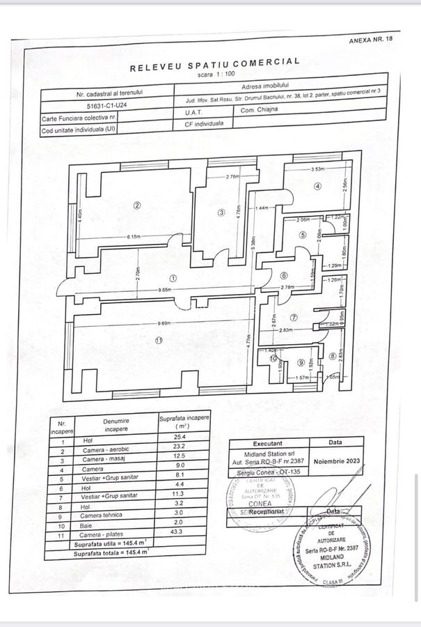 Spatiu comercial de inchiriat -Ideal pentru Pilates, Masaj - Militari - 6