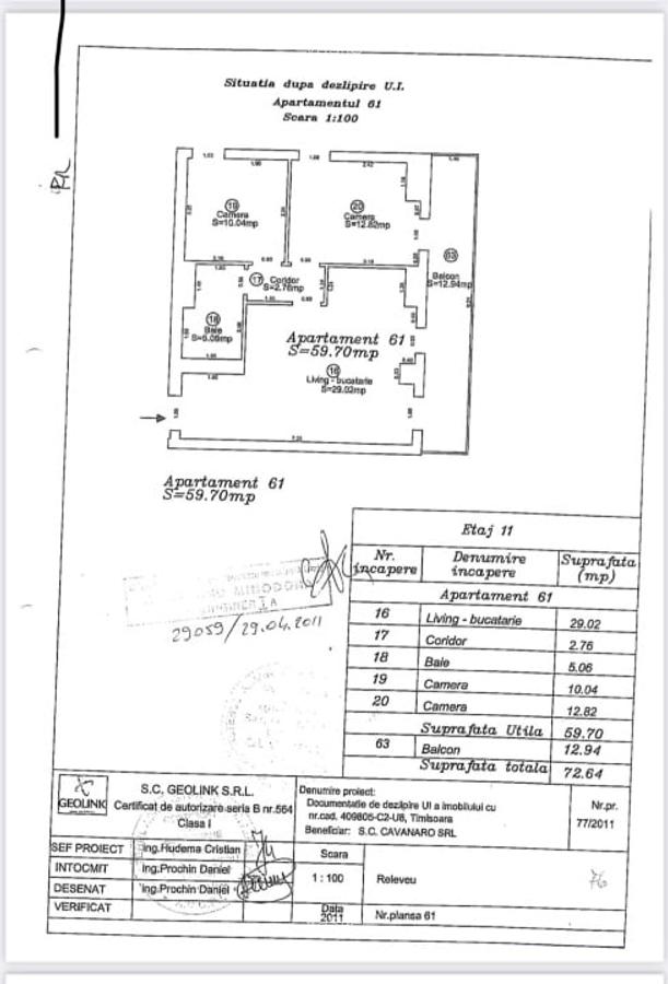 Apartament 3 camere de vânzare | Fructus Plaza, Timișoara - 14