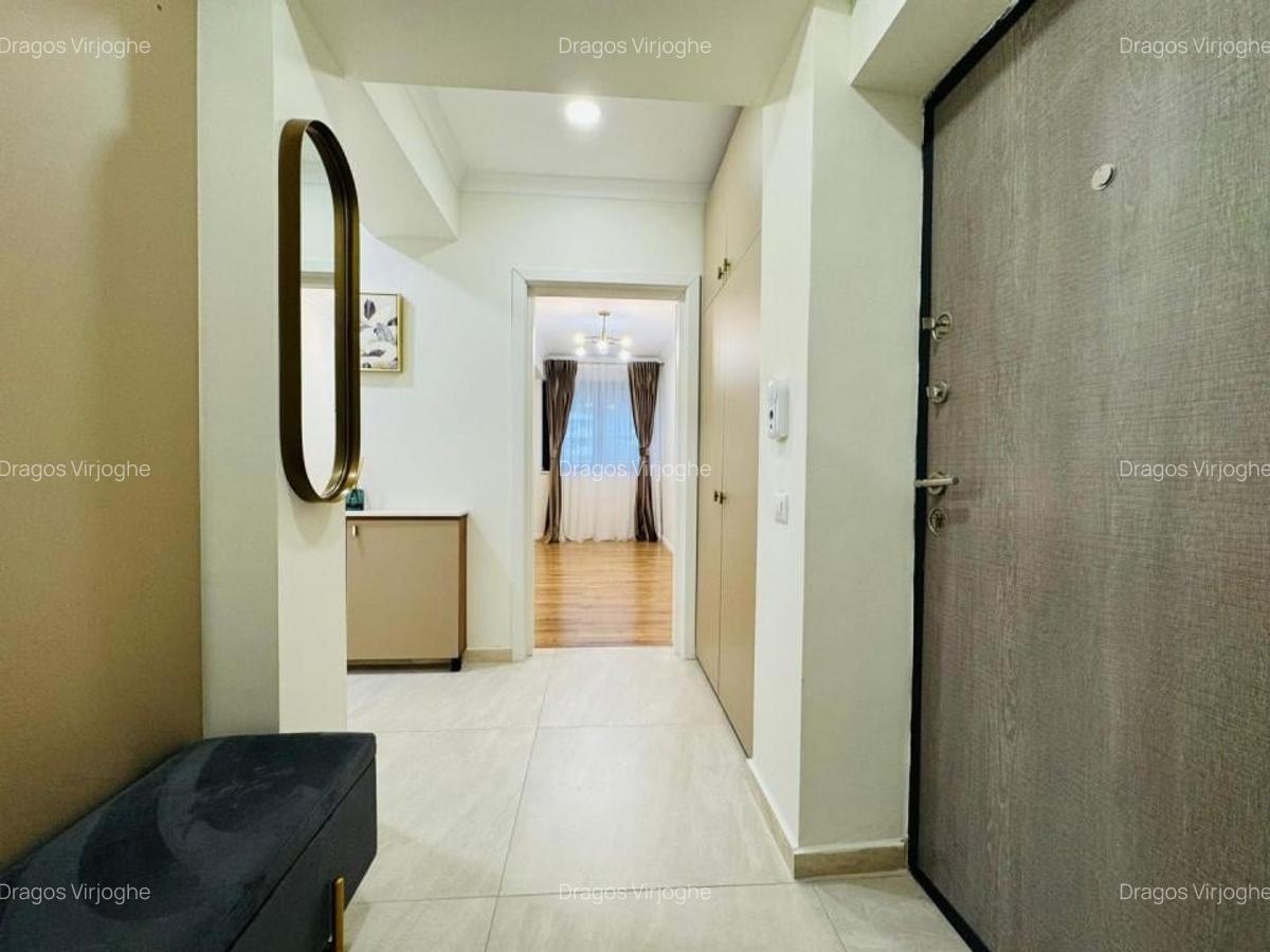 Apartament cu 3 camere semidecomandat, mobilat în Băneasa - 5