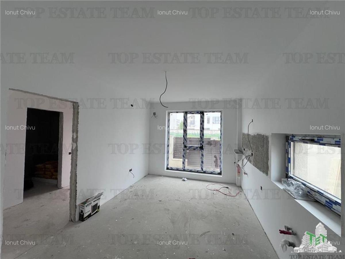 Vila pe stil modern, individuala cu 4 camere , 3 bai , Living open space, terasa - 20