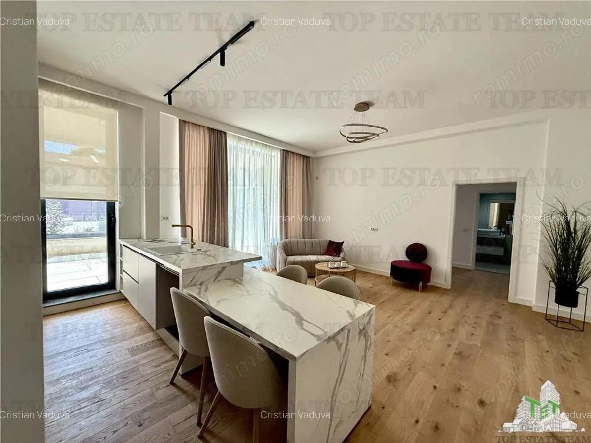Apartament Exclusivist 2 Camere Voluntari Pipera cu Terase Generoase si Gradini Private - 3