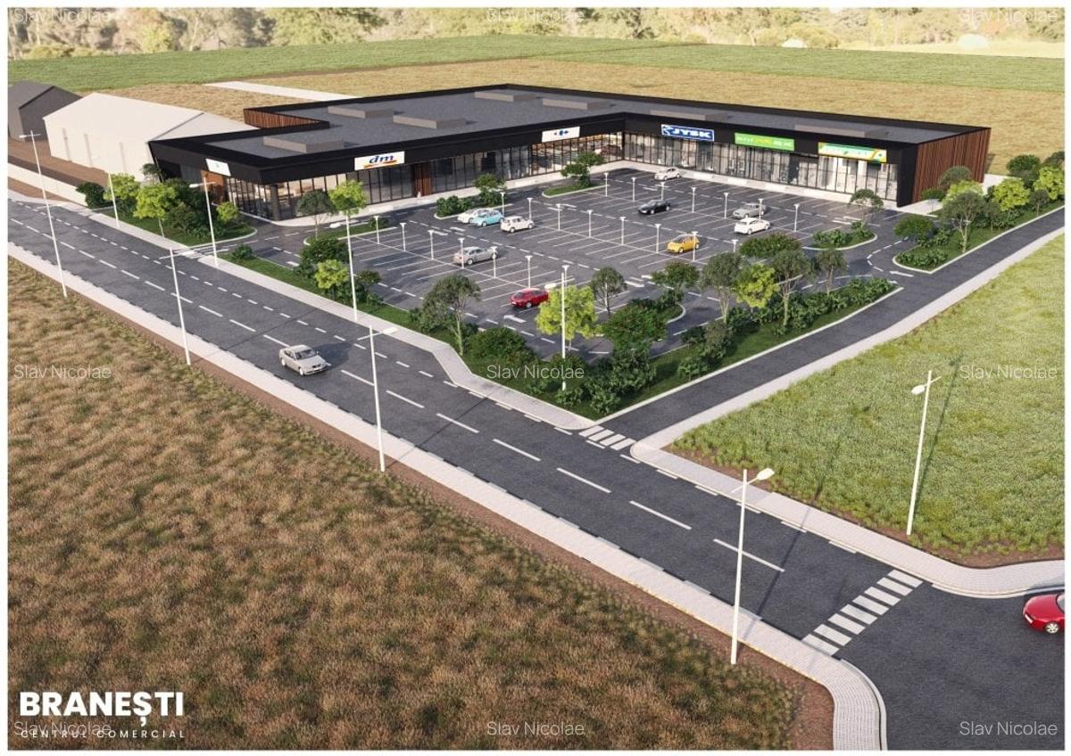 Teren Brănești langa LIDL cu potențial comercial - 1