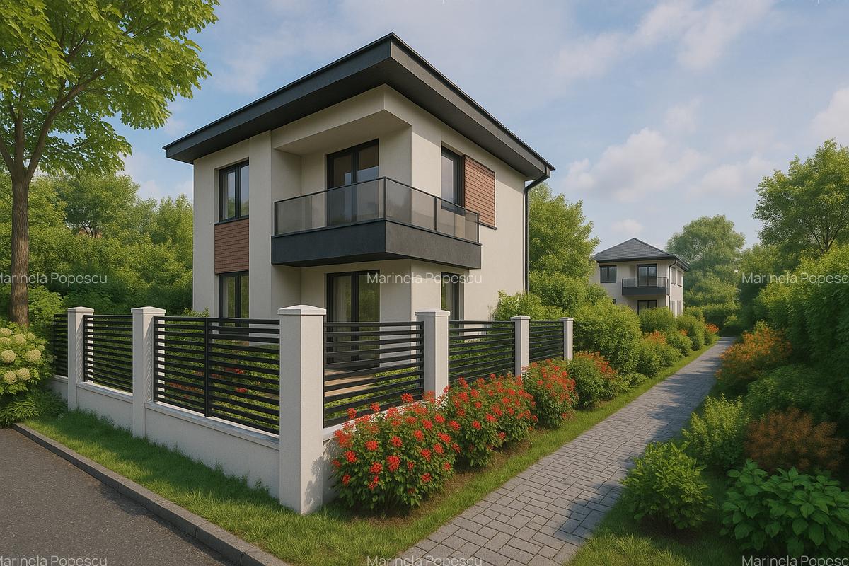 Ghidigeni Parc Residence/ Vile Individuale 402 mp Teren - 2