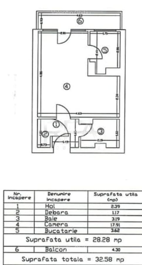 Garsoniera - Titan - decomandata - metrou - 4
