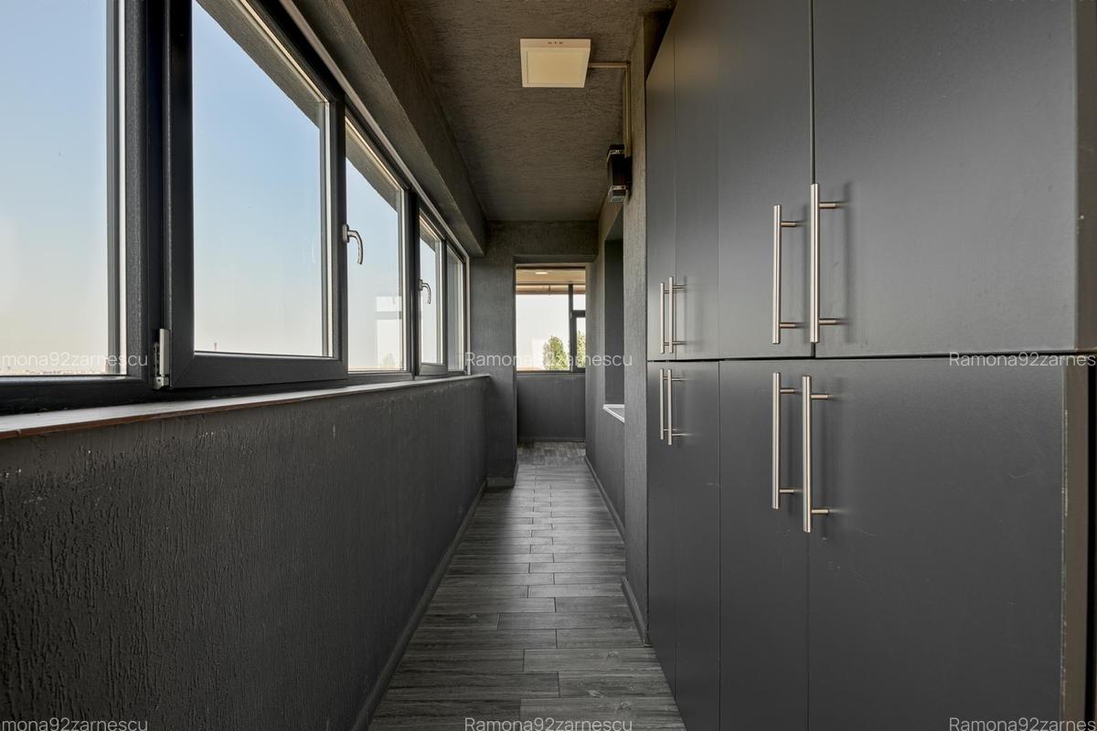 Penthouse 3 camere  | 83,92 m² utili + terasă 74 m² | Popești-Leordeni | Parcare - 20