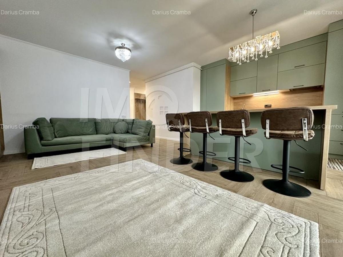 Prima închiriere - 3 camere cu 2 locuri de parcare subterană |Apartament de lux - 8