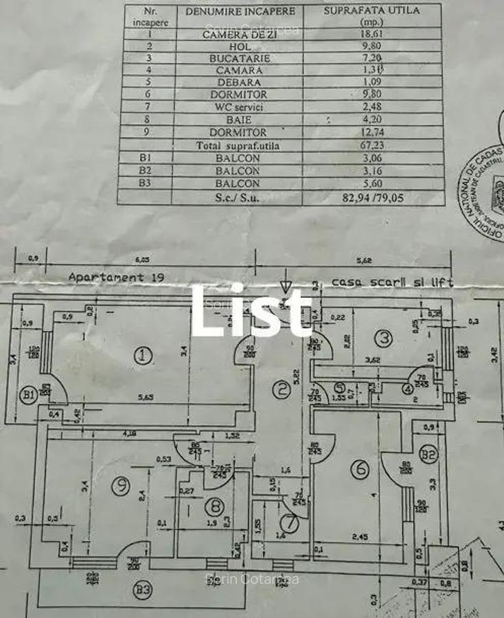 Apartament Tudor Vladimirescu, 3 camere - 8