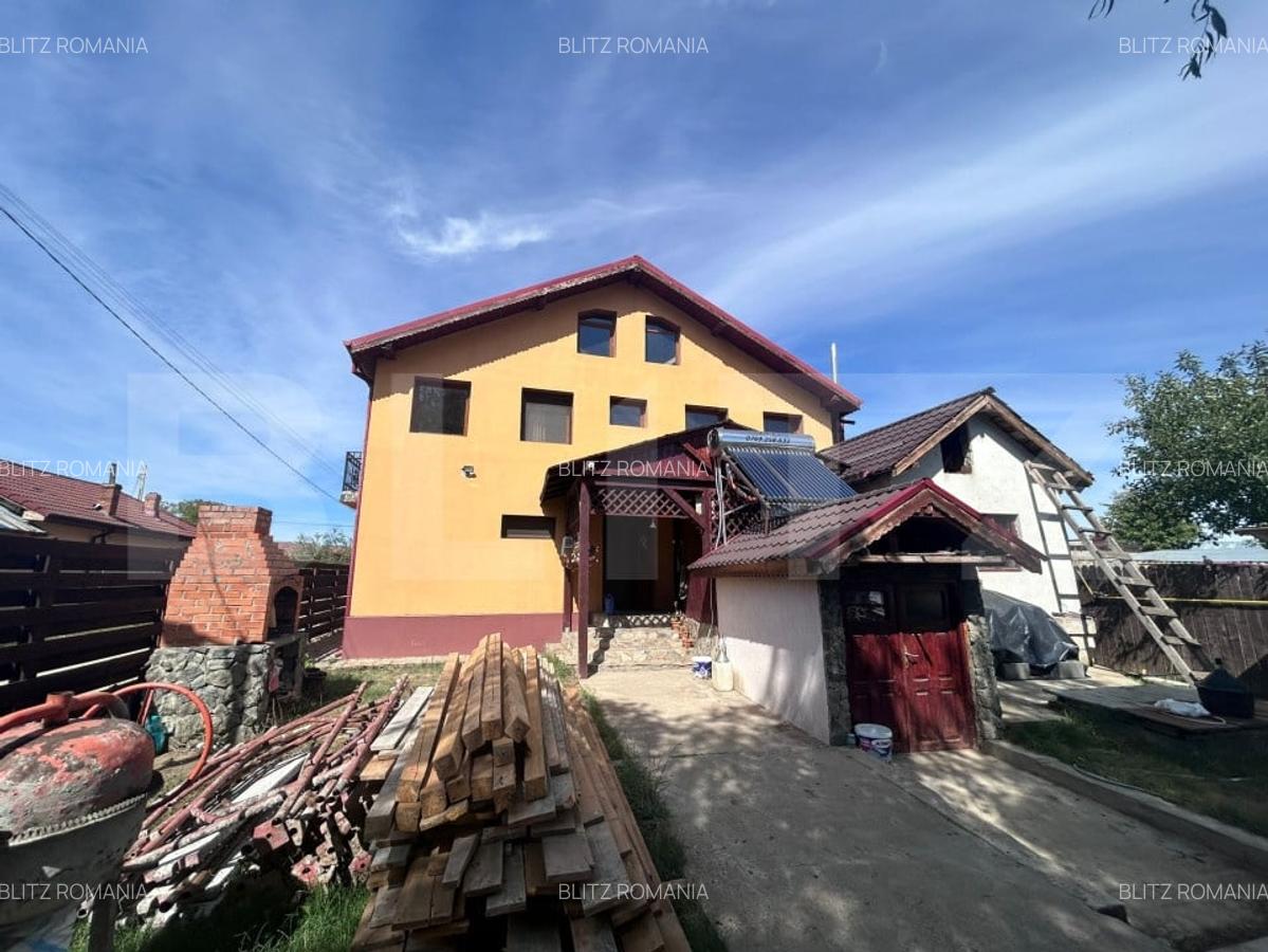 Casa cu 4 dormitoare, 240 mp, pretabila muncitori, localitate Preajba - 2