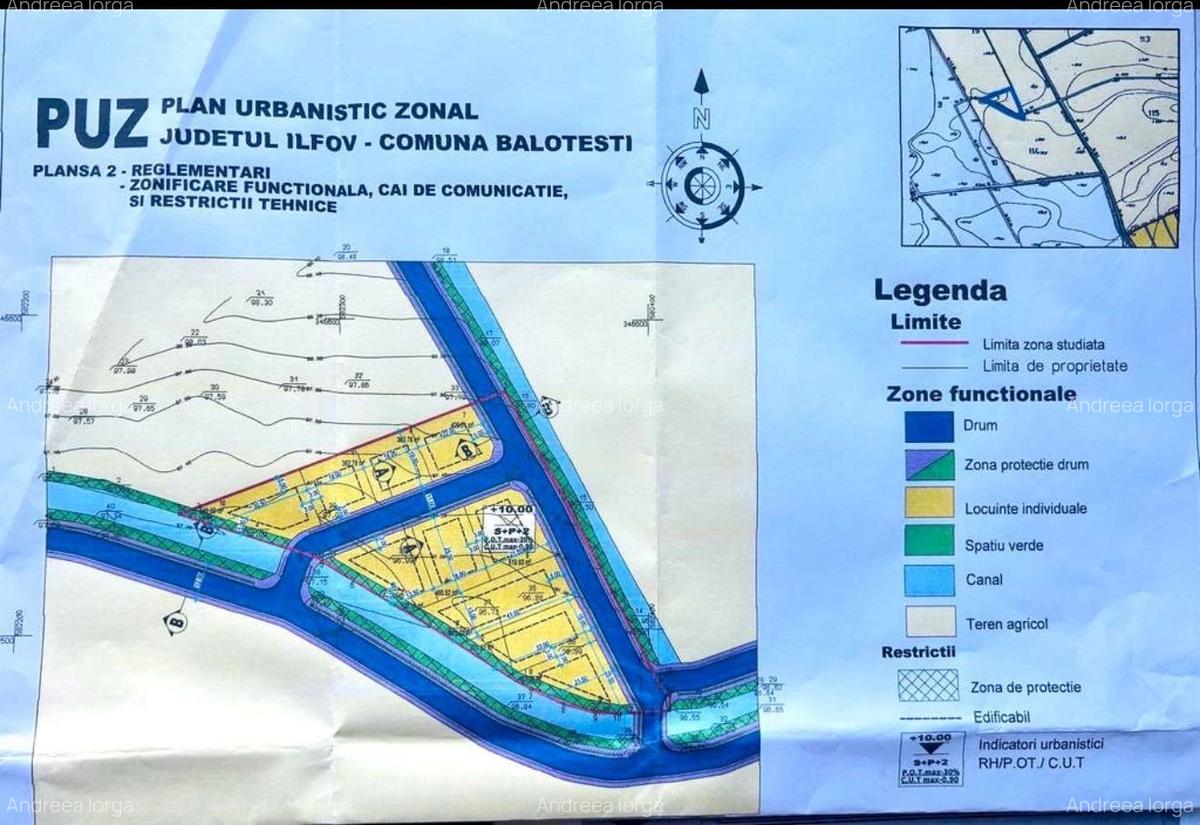 Proprietar - Teren intravilan cu PUZ–pentru investiție/dezvoltare rezidențială! - 3