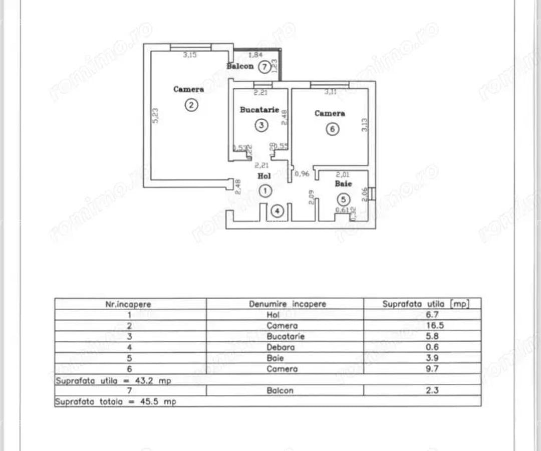 Ocazie!!! 2 camere .. etaj intermediar .. 74.000 euro - 1
