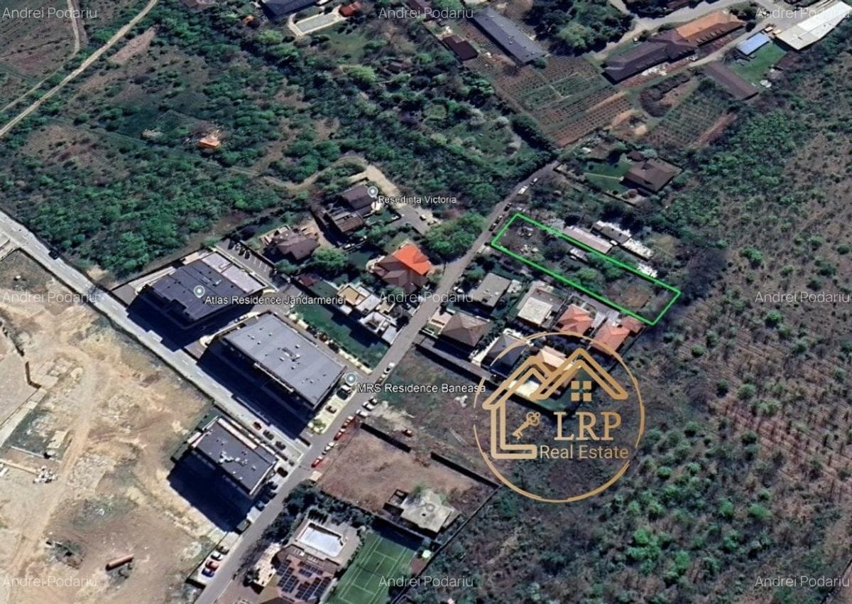 Baneasa-Jandarmeriei/Stejarii - teren intravilan 1460mp - 3