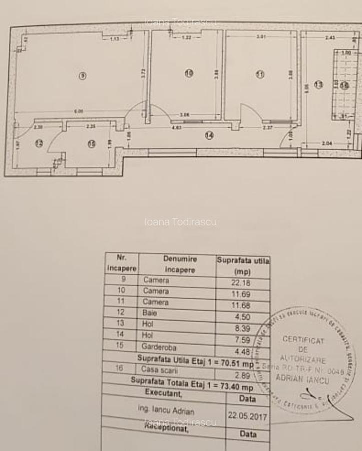 Apartament 3 camere in vila | Curte | Ideal pentru firme - 7