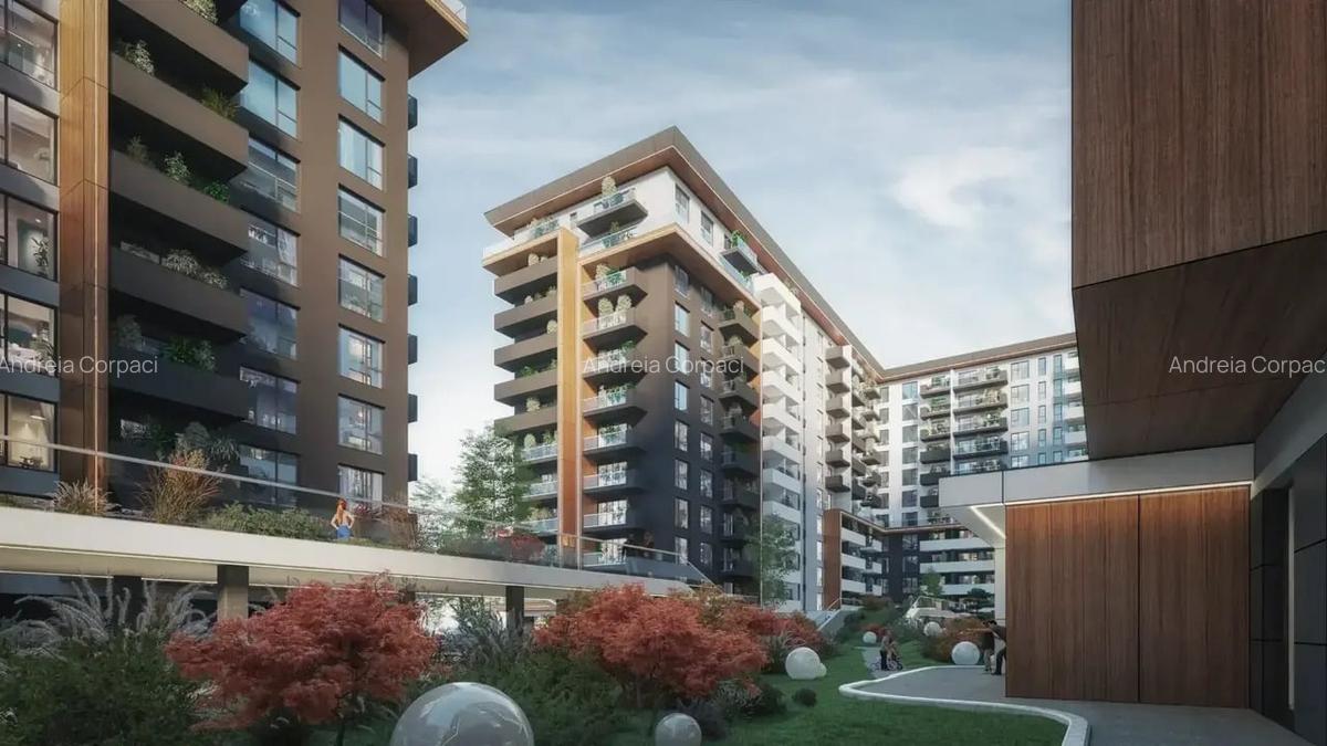 Apartament 2 camere open space predare Decembrie 2025 - 2