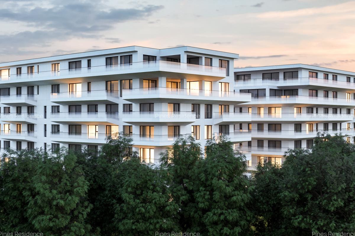 Apartament 4 camere, 181 mp, 3 băi, terase 25 mp – Pines Residence, etaj 1/6 - 1