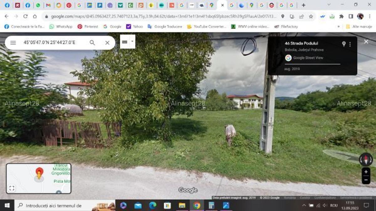 Proprietar Teren intravilan (PRET NEGOCIABIL) DE VÂNZARE Poiana Campina (jud Prahova), sat Bobolia - 10