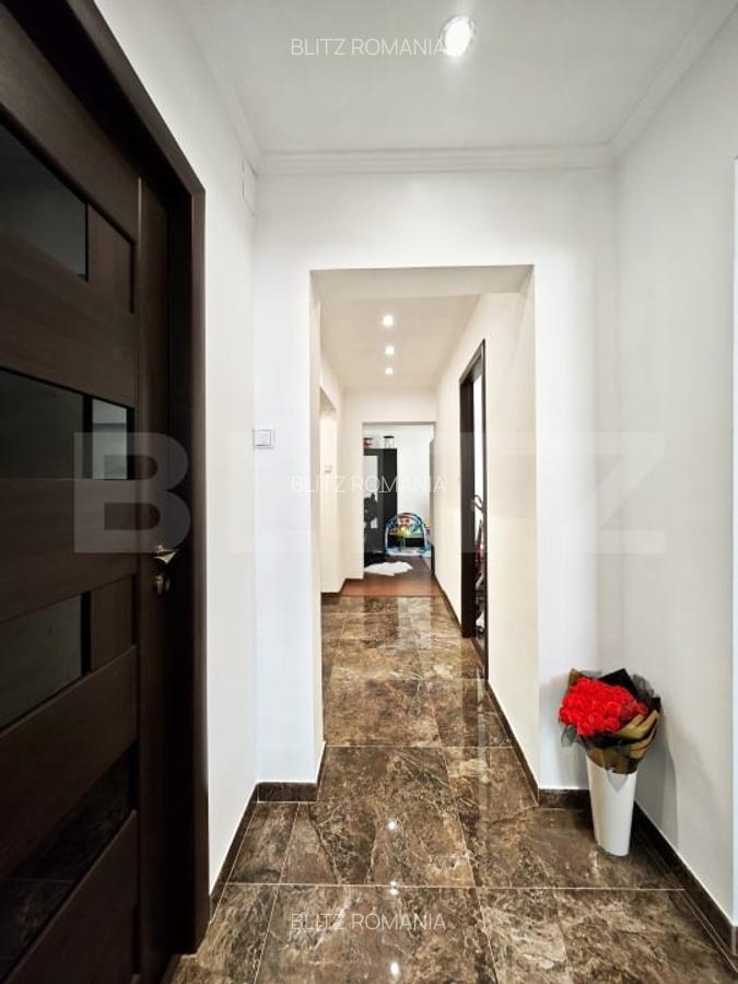 Apartament 3 camere, 68 mp utili, 2 balcoane, complet renovat in anul 2024 - 2