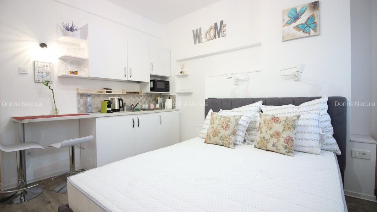 Universitate, garsoniera mobilata complet, etaj 1/8, afacere la cheie Airbnb - 5