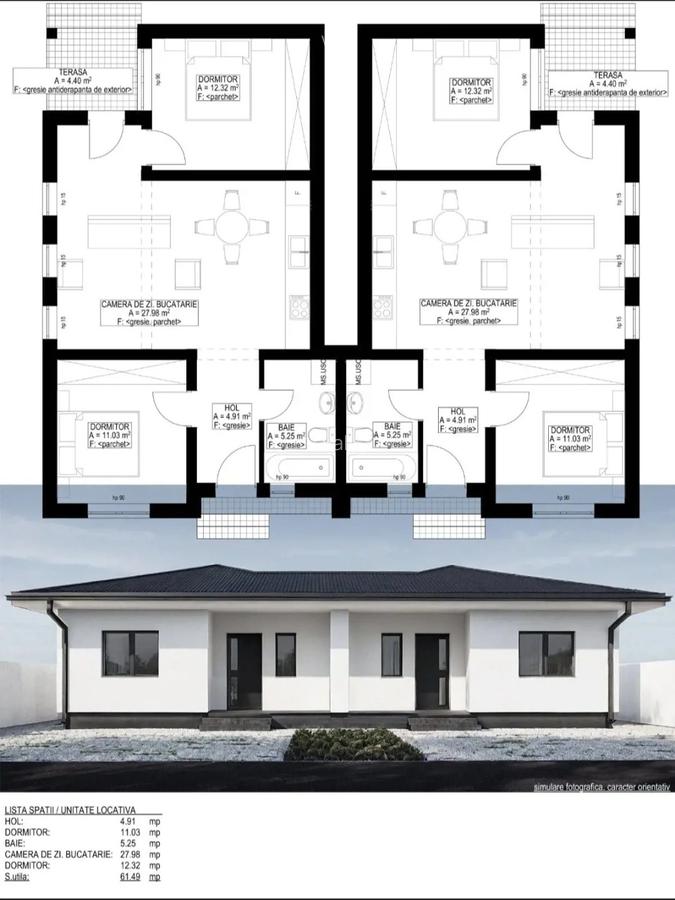 Casa Albina com Mosnita Noua - 1 Casa Albina com Mosnita Noua - 1