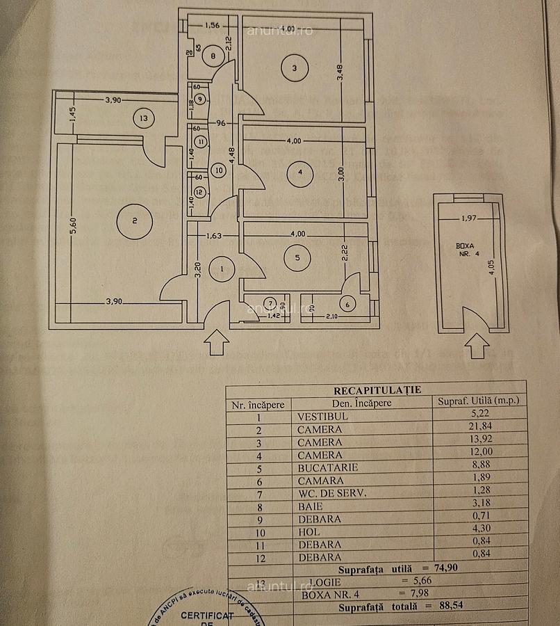 Titan, parc IOR si metrou Grigorescu, 3 camere 88 mp - 2