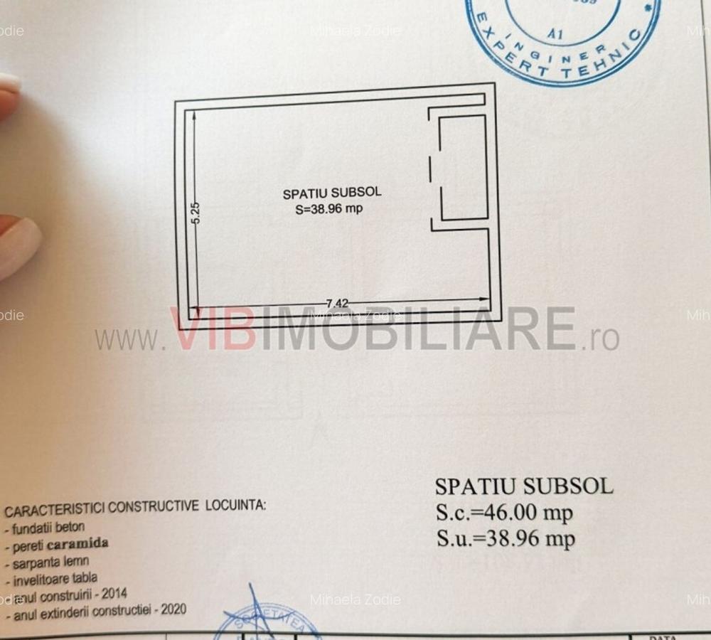 Dumbrava - Ciupelnita  - Vila 6 camere P+E - SUT 314MP - TEREN 1020MP - 11