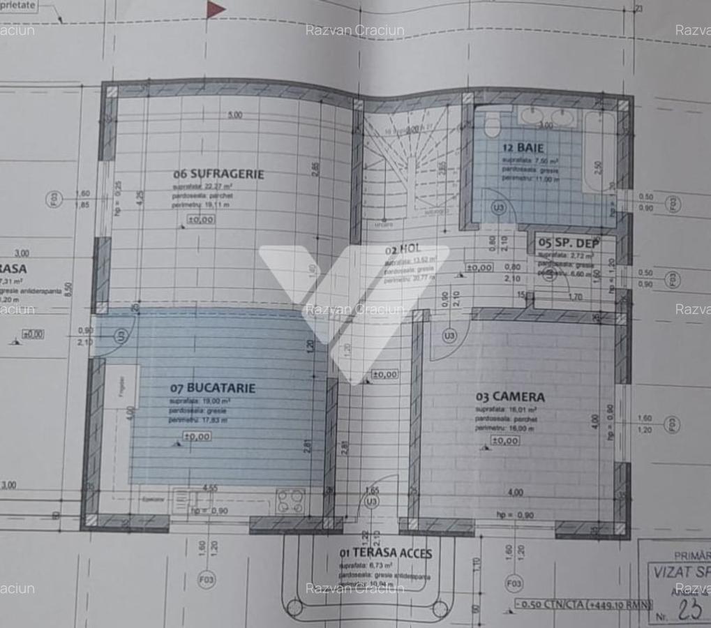 Casa moderna 5 camere si teren 740 mp de vanzare in Cristian Sibiu - 14