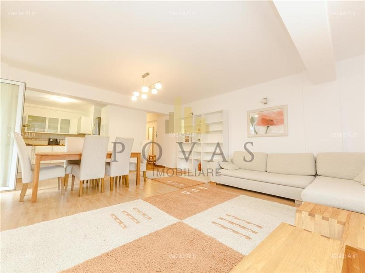Apartament cu 3 camere semidecomandat, mobilat în Băneasa - 9