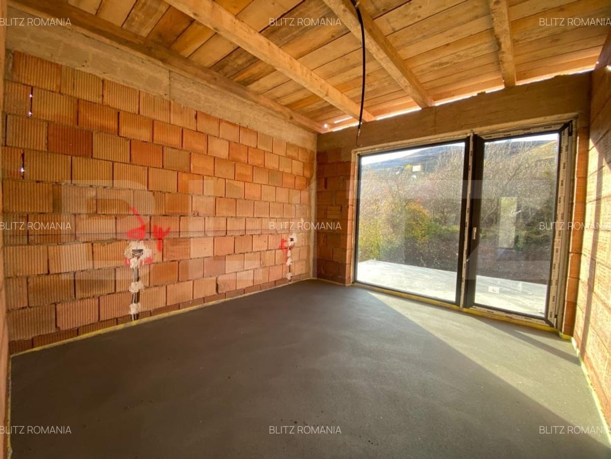 Casa P+E semifinisata cu panouri solare si pompa de caldura zona Roata Faget - 14