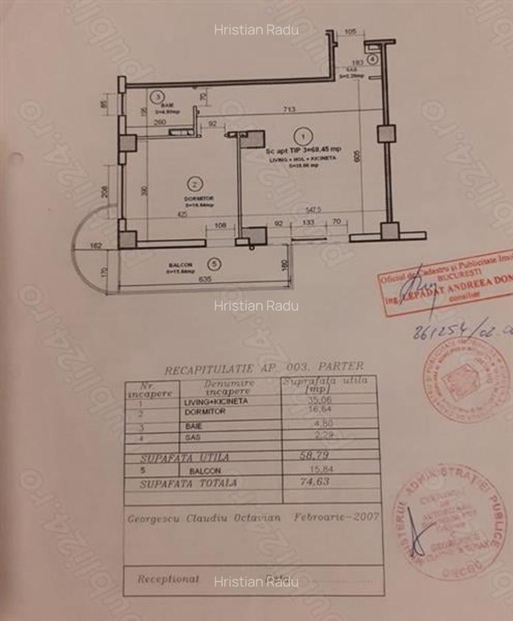 Apartament cu 2 camere decomandat în Sisești - 7