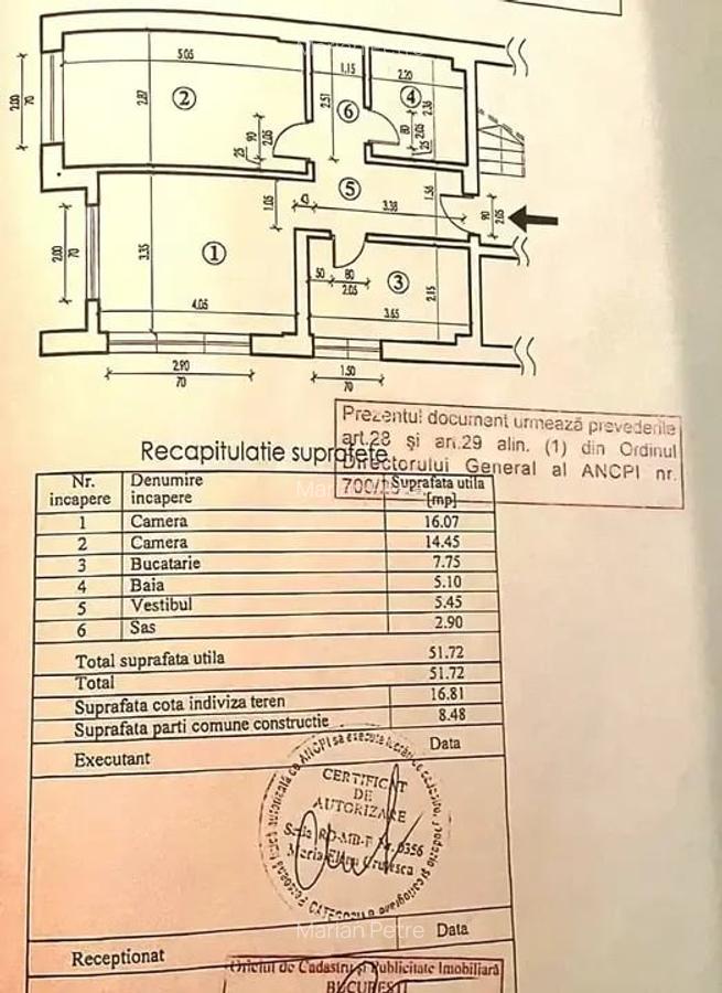 Apartament 2 camere -Mobilat utilat/Mutare imediata -Bucuresti Noi - 23