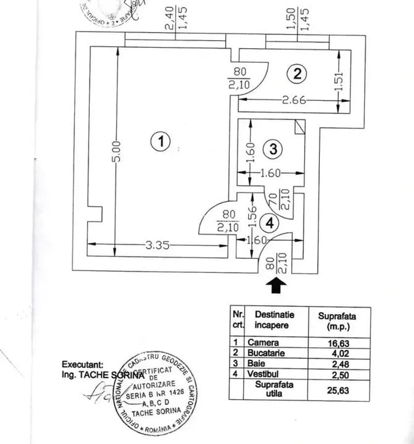 GARSONIERA | Iancului | Metrou | 25 mp Utili | Etaj 9 Retras | - 7